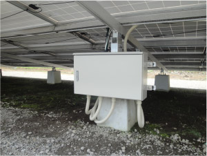 太陽光発電　施工写真1
