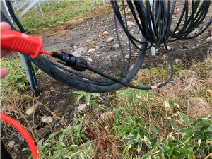太陽光発電　施工写真1