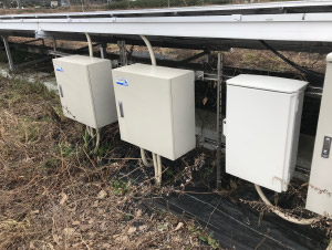 太陽光発電　施工写真1
