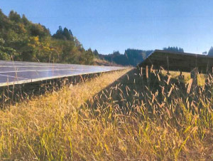 太陽光発電　施工写真1