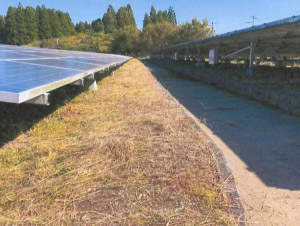 太陽光発電　施工写真1