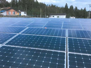 太陽光発電　施工写真1