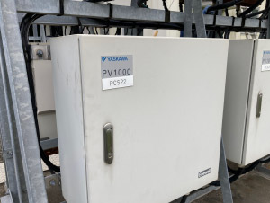 太陽光発電　施工写真1