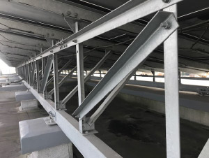 太陽光発電 施工写真1