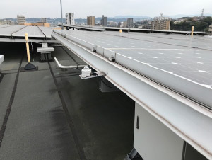 太陽光発電 施工写真1