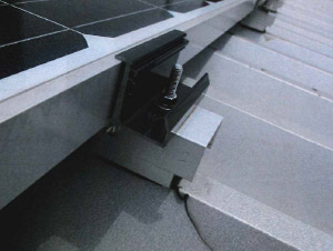 太陽光発電　施工写真1