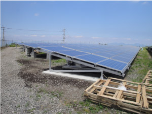 太陽光発電　施工写真2