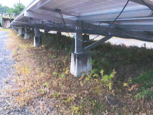 太陽光発電　施工写真2