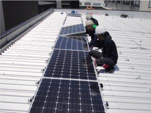 太陽光発電　施工写真4
