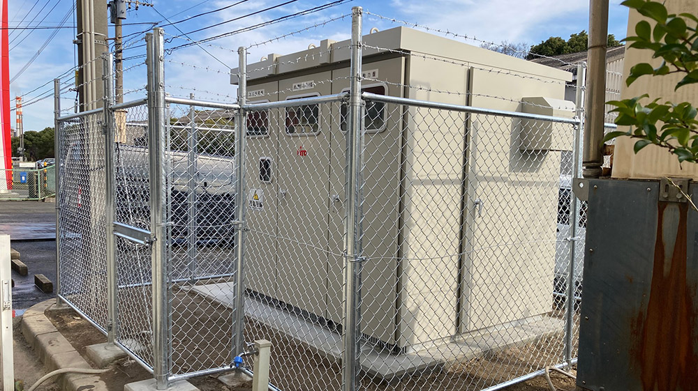 キュービクル更新　施工写真1